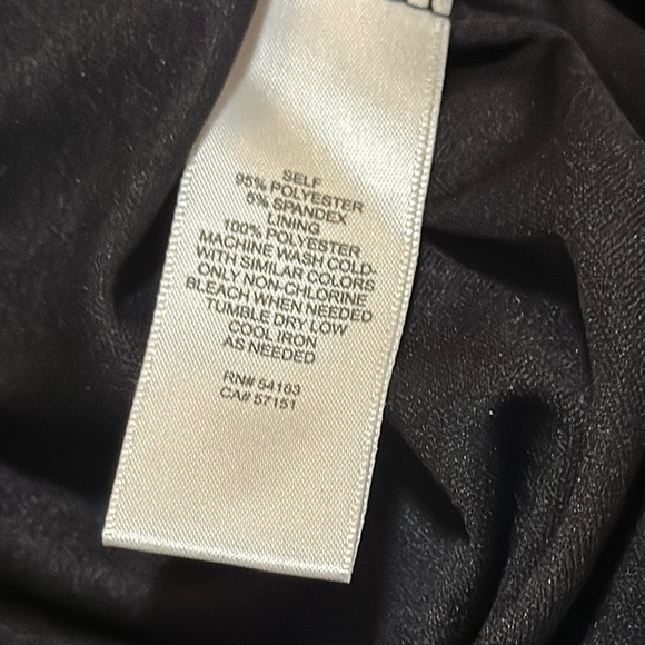 Elegant Black Ruched Dress - Picture 7 of 7